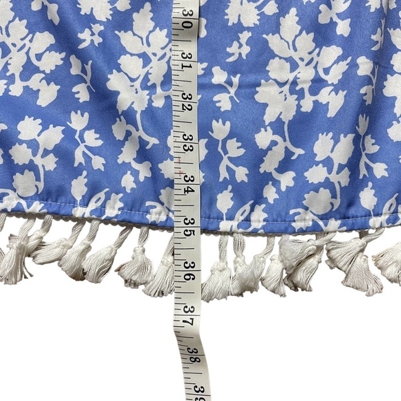 Made with ❤️ Blue Size XXL Printed Knee Length Tunic Dress - Picture 11 of 13